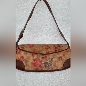 Mondani Tivoli Floral Brown Shoulder Bag